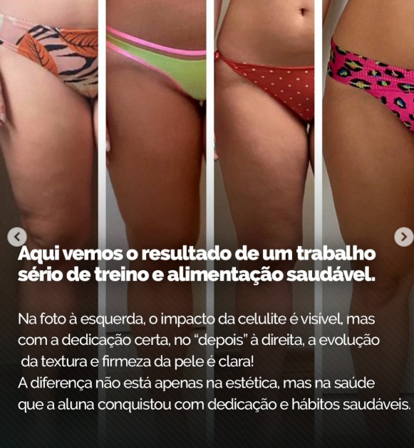 Textura e firmeza — evolução